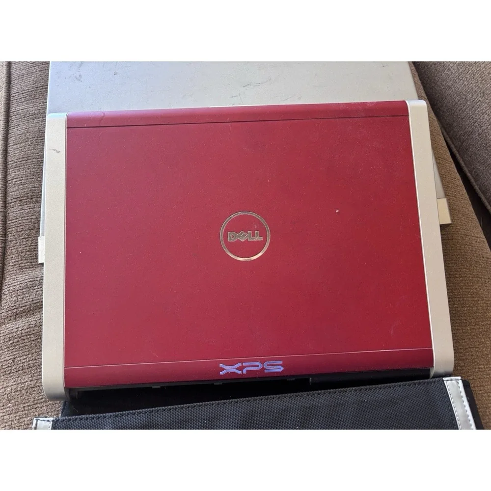 DELL INSPIRON 1720 LAPTOP WINDOWS VISTA WORKS FINE Needs Battery Red Cover